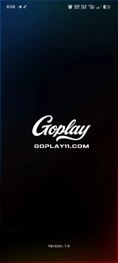 GoPlay APK download page with latest version 2026 download button for Android